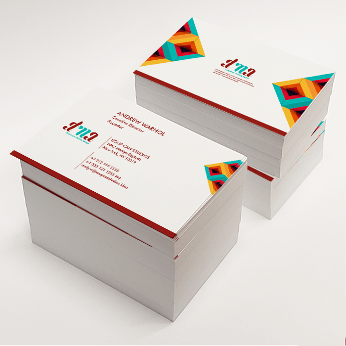 Universal Printing European Business Cards